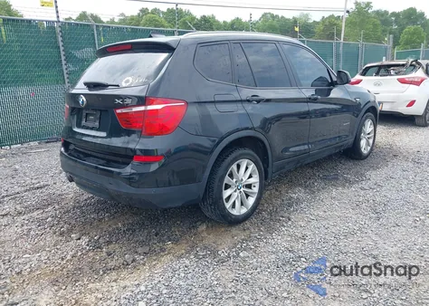 2017 BMW X3 Sdrive28I from USA, damaged, VIN 5UXWZ7C55H0V85037